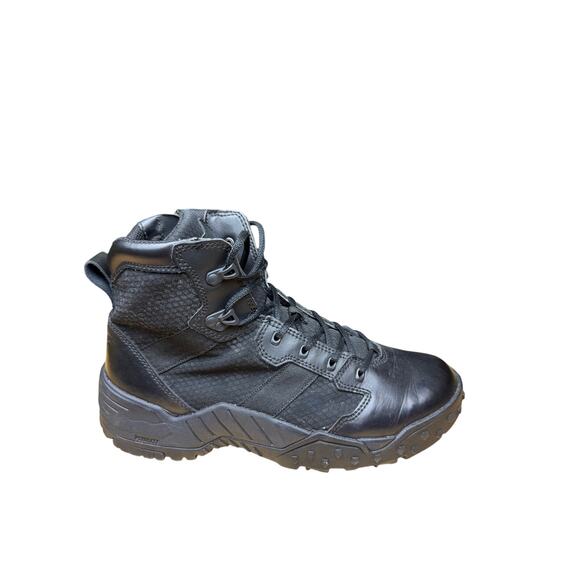 Danner Scorch Side Zip Hot 6" Tactical Military Boots Black 25730 Mens 10.5 GUC - Picture 1 of 11